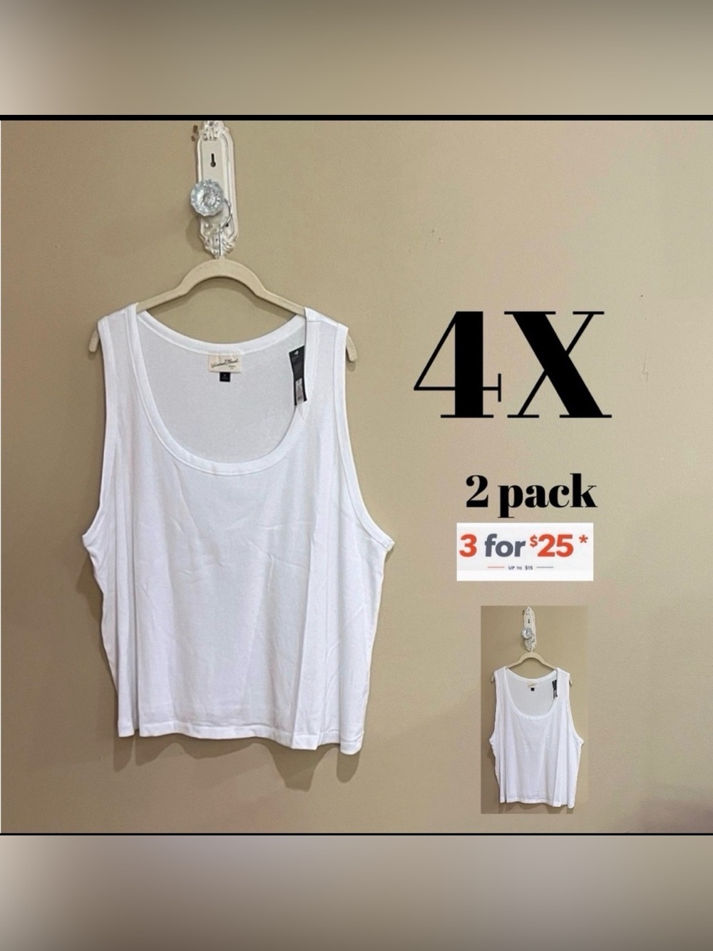 Universal Thread White Tank Top